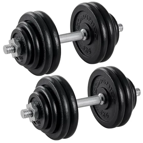 Hanteln Schwarz von SONGMICS