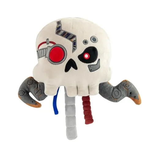 Warhammer 40.000 Servo-Totenkopf-Plüsch - Plüsch-Spielzeug für Tabletop-Fans, einzigartiges Design des Servo Skulls, ideal zum Sammeln und Verschenken, geeignet für ab 12 Jahren.