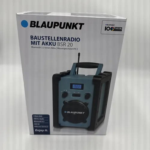 Blaupunkt Baustellenradio BSR 20 mit Akku von Blaupunkt