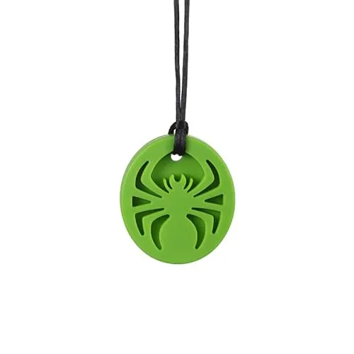 Sensorische Kau-Halskette für Kinder, Jungen, Mädchen, Silikon-Kauspielzeug für Kinder mit ADHS, Autismus, Angst, kauende Halskette, sensorische Reduzierung von Erwachsenen und Kindern, zum Kauen