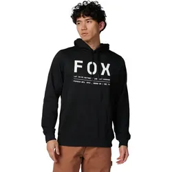 FOX Non Stop 2023 Hoodie, schwarz, S – Stylisch und Bequem - Hochwertiger FOX Non Stop Kapuzenpullover in Schwarz für stilvolle Freizeitlooks. Mit weichem Innenfutter, Kängurutasche und verstellbarer Kapuze – ideal für kühle Tage und entspannte Momente.