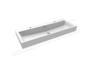 Doppelwaschtisch „Puro“ 120 × 46 cm von KALDEWEI