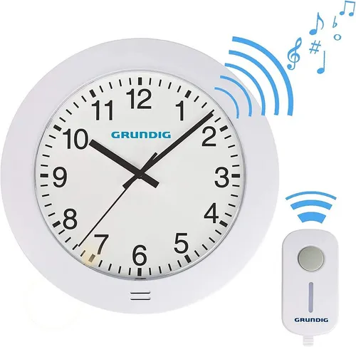 Grundig Wanduhr mit Türklingel 2in1