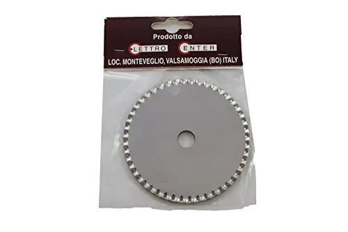ELETTRO CENTER Klingen Notebook Kit Glatte aus Edelstahl für Fixierer, Edelstahl, Stahl, 7 -