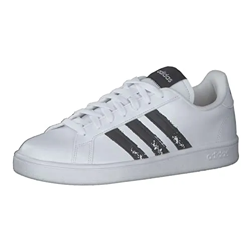 adidas Herren Grand Court Base Beyond Sneakers, Ftwwht Cblack Ftwwht, 40 EU