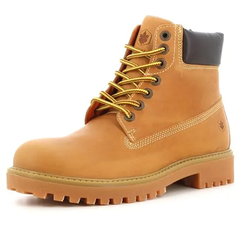 Lumberjack SMH6901-001 Stiefeletten Amphibien Nubuk Yellow von Lumberjack