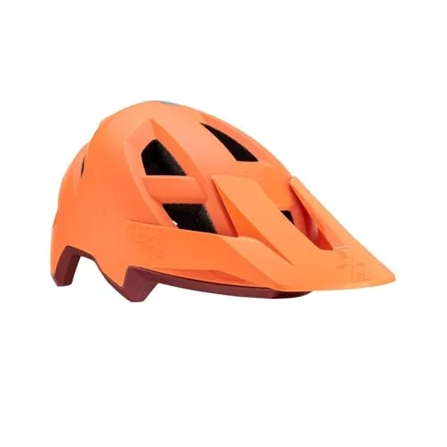 Leatt Helmet MTB AllMtn 2.0 V23 Peach - S 51-55cm - Fahrradhelm mit 360° Turbine Technologie, reduziert Gehirnbeschleunigung um bis zu 30% bei Stößen, ideal für sicheren und komfortablen Fahrspaß.