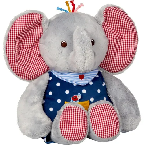 COPPENRATH DIE SPIEGELBURG Kuscheltier 17473 Kuschel-Elefant BabyGlück - Kuscheltiere für Kinder ab 3 Jahren, weich und perfekt zum Schmusen und Spielen.