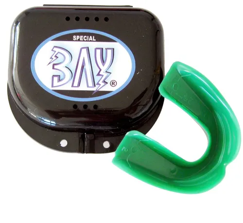 BAY-Sports Zahnschutz Zahnschützer M-Line Mundschutz Sport Erwachsene, Anpassung im Wasserbad