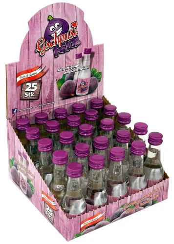 Gschpusi Feigen Likör kleine Klopfer Shots Party 25x2cl Glasflaschen