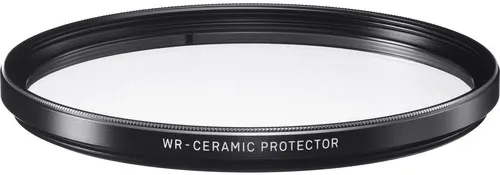 SIGMA Ceramic Protector WR 67mm - Klarglas-Keramik-Schutzfilter für Frontlinsen, 10 Mal härter als herkömmliche Filter und wasserabweisend