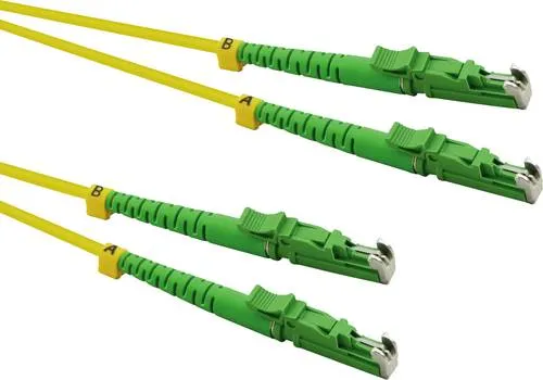 ROLINE LWL-Kabel duplex 9/125μm OS2, 7,5 m - Hochgeschwindigkeitsverbindung - Sonstige Elektroinstallationsartikel mit beidseitigem LSH-Anschluss und APC-Schliff für optimale Signalübertragung und geringe Rückfluss-Dämpfung. Halogenfreies und flammhemmendes Kabel für sichere Installationen.