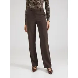 Vero Moda Bundfaltenhose - Hochwertige Stoffhose in Braun XL - Stoffhosen aus 95% recyceltem Polyester, ideal für stilvolle Outfits. Hohe Taille und bequemer Schnitt sorgen für perfekten Sitz.