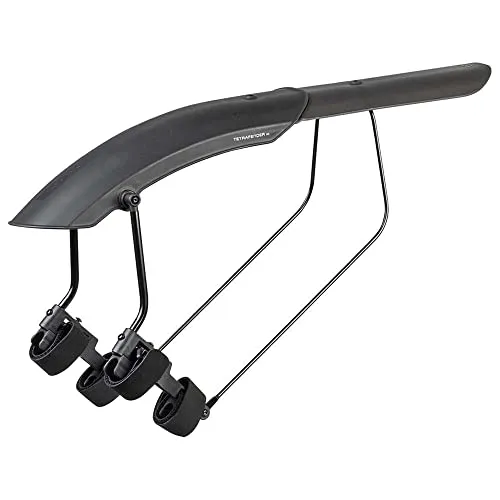 Topeak Tetrafender M2 Schutzblech - Schwarz, One Size - Fahrradschutzblech mit einfachem Montage-Design, ideal für umfassenden Spritzschutz und optimale Fahrkomfort bei jedem Wetter.