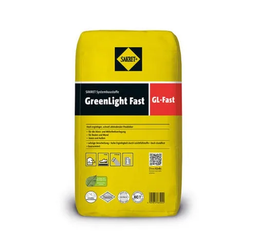 Sakret Mörtel SAKRET GreenLight Fast GL-Fast grau 15 kg von SAKRET