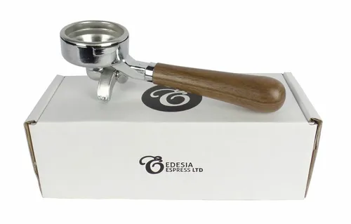 Siebträger für GAGGIA-Espressomaschinen Walnussgriff - 2 Auslauf - 14g Sieb