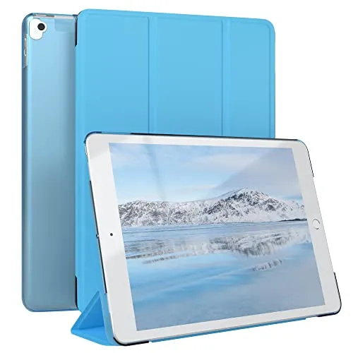 EAZY CASE - Schutzhülle für iPad 7./8./9. Generation Hülle 10.2 Zoll Smart Cover Tablet Case Smartcase zum Aufstellen Klapphülle mit Standfunktion Sleep Wake Up Funktion Tasche Kunstleder Etui Blau