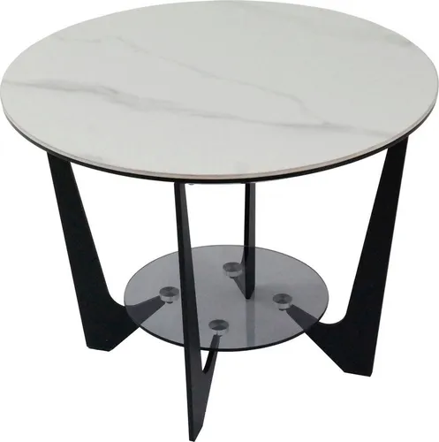 Paroli Couchtisch weiß marmoriert von Paroli
