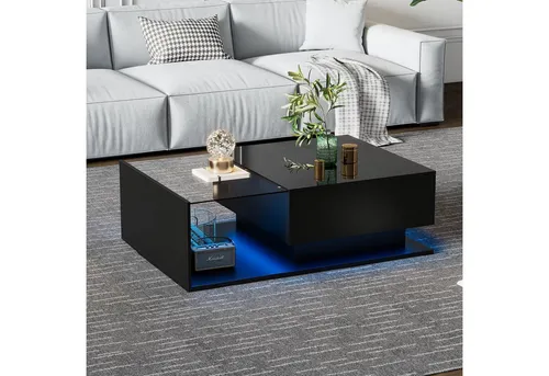 MODFU Couchtisch mit LED-Beleuchtung