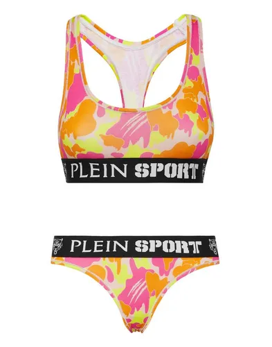 PLEIN SPORT Set: Soft-BH Camouflage in pink von Plein Sport