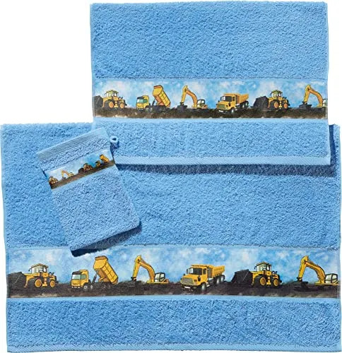 Erwin Müller Frottier-Set 3-teilig Walk-Frottier blau