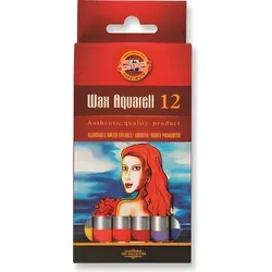 12er Pack Wachsaquarell Farbstifte