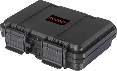 VOLTCRAFT Outdoor Akku-/Batteriekoffer 12x 9V Block, CR123A, CR2, 18350 (L x B x H) 15.7 x 12.55 x 4.6cm