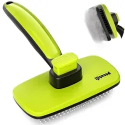 Hundebürste Zupfbürste Selbstreinigende Fellpflege Groß Einfach L