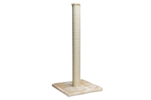 Beeztees Kratzsäule Kratzbaum Gina XL beige - Kratzsäulen für Katzen, bietet optimalen Kratzschutz und eine komfortable Liegefläche für entspannte Stunden.