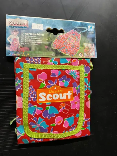 Scout / Happy People Gartenspaß Gartenschürze rot geblümt in rot von Scout