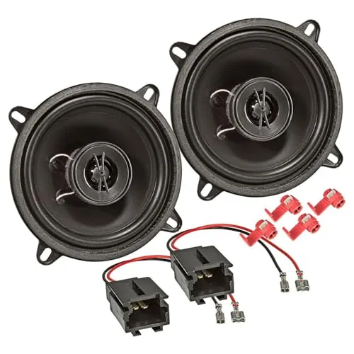tomzz Audio TA13.0-Pro Lautsprecherset für Peugeot - Car-HiFi-Lautsprecher mit 2-Wege Koaxial-System, 50W RMS Leistung und breitem Frequenzbereich für erstklassigen Sound in deinem Peugeot.