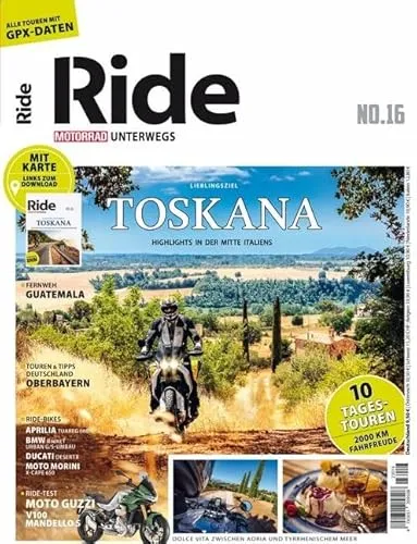RIDE - Motorrad unterwegs, No. 16: Toskana
