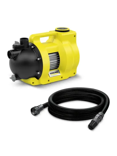 Gartenpumpe BP 6.000 Garden Set - Wasserpumpen, leistungsstark mit 1.000 Watt, ideal für Klarwasser und ausgestattet mit Saugschlauch-Set für maximale Flexibilität.