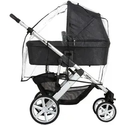 ABC Design Universal Regenschutz – Transparenter Regenschutz für Kinderwagen
