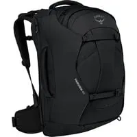 Osprey Europe Damen Fairview 40 Rucksack, Schwarz, Einheitsgröße - Rucksack mit verstellbarem AirScape-Rückenteil, ideal für Reisen und Alltag, bietet vielseitige Organisationstaschen und eine Laptophülle mit Direktzugriff.