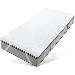 Traumschlaf Basic Matratzenauflage 80x200 cm - Matratzenschutzbezüge mit hygienischer, kochfester Auflage, die Flecken und Bakterien abwehrt. Ideal für Allergiker und sorgt für hervorragende Hygiene.