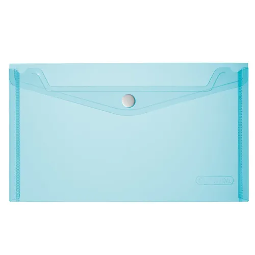 herlitz Dokumententasche DIN A5 PP blau/transparent