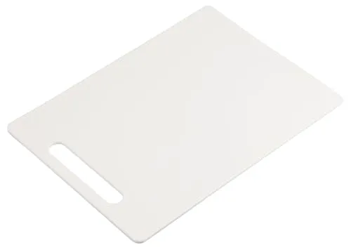 KESPER | Schneidebrett, Material: PP-Kunststoff, Maße: 33,5 x 23,5 x 0,5 cm, Farbe: Weiß | 32480