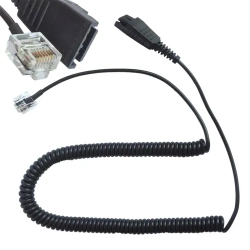Jabra GN Netcom QD auf RJ45 für Siemens Open Stage NEU Headset Anschlusskabel