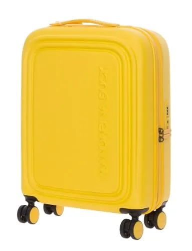 Mandarina Duck LOGODUCK + Trolley Cabin EXP Duck Yellow in gelb von Mandarina Duck