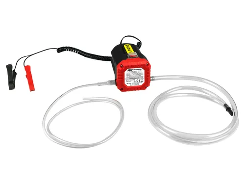 12V Ölabsaugpumpe APA – Effiziente Umfüllpumpe für Flüssigkeiten - Praktische Absaugpumpe für Ölwechsel und Flüssigkeitstransfer. Ideal für den Einsatz in Werkstätten und beim Heimwerken.