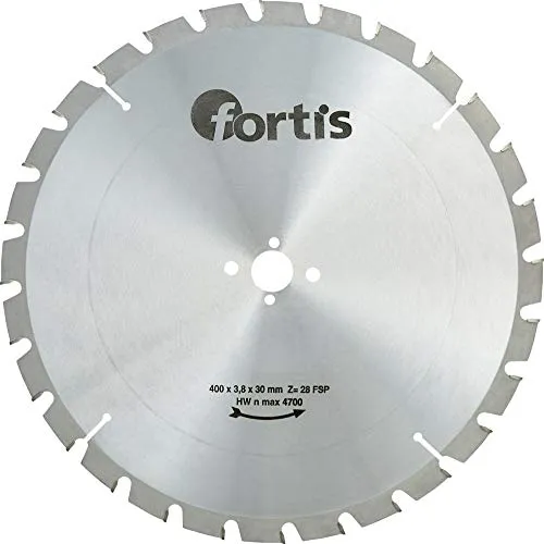 Fortis HW-Kreissägeblatt 400 x 3,8 x 30 mm Z28 FF