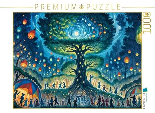 CALVENDO Puzzle Neujahrsfeier | 1000 Teile - Entdecken Sie ein faszinierendes 1000 Teile Foto-Puzzle mit einem einzigartigen Motiv, das durch innovative Technologie entstanden ist. Ideal für kreative Stunden voller Freude und Entspannung!