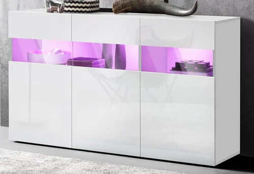 INOSIGN Potenza Sideboard mit 3 Türen, 130 cm breit