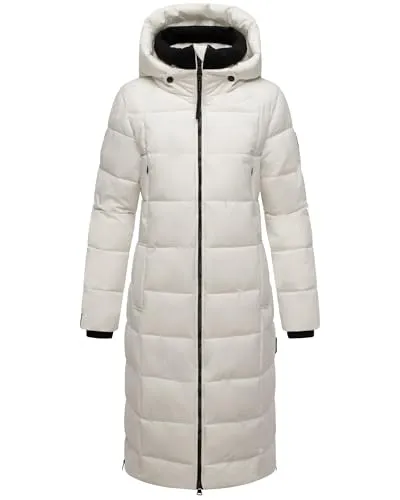 MARIKOO Damen Steppmantel Lanitaa in weiß von Marikoo