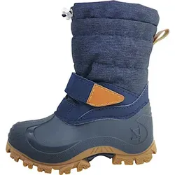 Lurchi 63L6013002 Schneestiefel, Navy, 34 EU - Wanderschuhe für Kinder, robust und bequem, ideal für winterliche Abenteuer im Freien.
