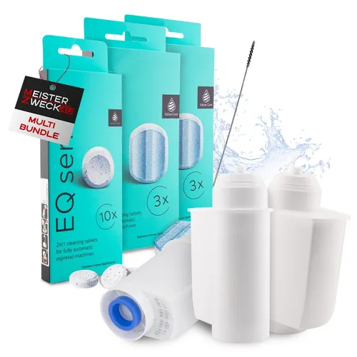 MEISTERZWECK4U Pflegeset Kaffeevollautomat Reinigungsset Kaffeemaschinen Siemens