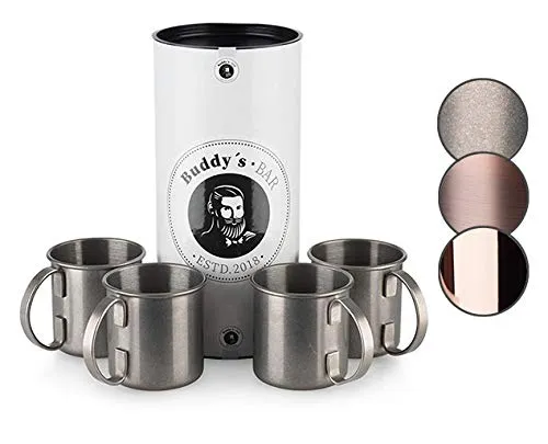 Kaffee- & Teebecher Silber von Buddy's Bar