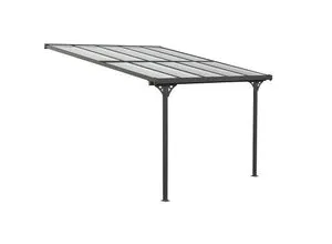 Tchibo Terrassenüberdachung 313x300x270cm in schwarz von Westmann