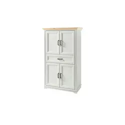 Badschrank Varese, weiß - Hochwertiger Badschrank in Weiß, Maße: B: 83 cm, H: 138 cm, T: 43 cm - ideal für stilvolle Badezimmerlösungen. Jetzt 10€ Willkommens-Gutschein bei Newsletter-Anmeldung sichern!